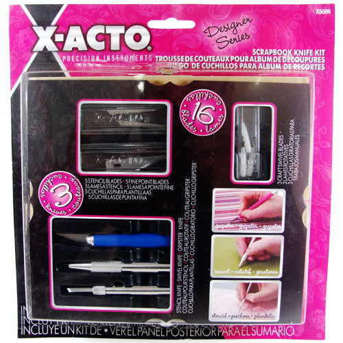Kit de Estiletes Para Scrapbook X Acto X5096